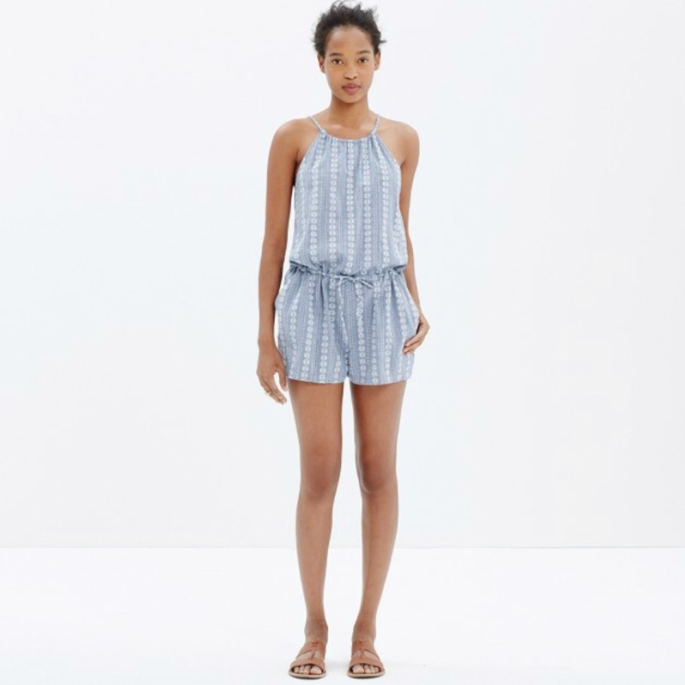 Madewell Seaglow Romper